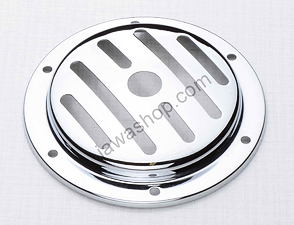 Electric horn cover d107mm - chrome (Jawa 350 634) / 