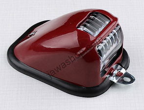 Tail lamp complete - red (Jawa CZ 125 175 250 350 Kyvacka) / 