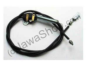 Brake light switch with bowden cables (Jawa 350 638) / 