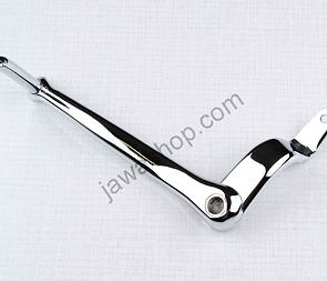 Gear lever - chrome (Jawa 50 Pionyr 550 555) / 