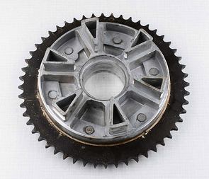 Rear chain wheel - 52t (Jawa CZ 125 175 250 350 634-640) / 