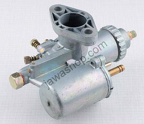 Carburetor 26mm with short pin (Jawa CZ 125 175 250 350 634) / 