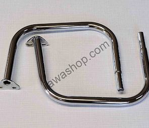 Rear handle L+R set - chrome (Jawa 350 638 639) / 