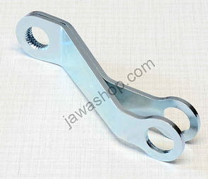 Brake arm lever - rear, zinc (Jawa 250 350 Perak) / 