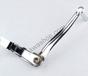 Gear lever - chrome (Jawa 50 Pionyr 550 555) / 