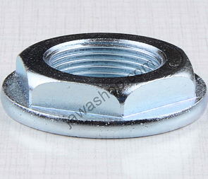 Nut of rear chain wheel - zinc (Jawa 250 350 Perak) / 
