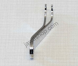 Brake arm lever - front, chrome (Jawa 50 Pionyr 550) / 