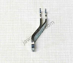 Brake arm lever - front, zinc (Jawa 50 Pionyr 550) / 