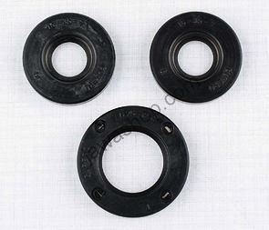 Sealing ring of engine - set I, 3pcs (Jawa 50 Pionyr 550 555) / 