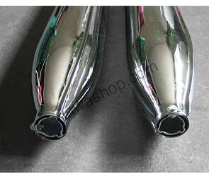 Exhaust silencer set - cigar (Jawa 250 350 Kyvacka) / Exhaust silencer set - cigar (Jawa 250 350 Kyvacka) /