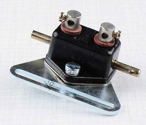 Brake light switch with holder (Jawa CZ 125 175 250 350 Kyvacka) / 
