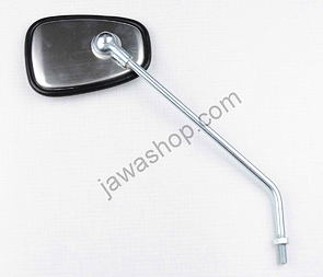 Rearview mirror right - oval, M8 (Jawa CZ 125 175 250 350 634) / 