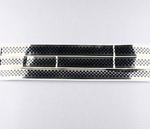 Checkered sticker 3cm x 100cm - SBG (CZ 125 175 250 350) / 