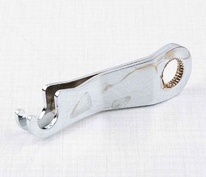 Brake arm lever - front, chrome (Jawa Perak FJ) / 