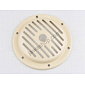 Electric horn cover d107mm - beige (Jawa CZ 125 175 250 350 Kyvacka) / 