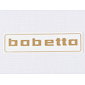 Sticker Babetta 136x32mm - golden (Jawa 50 Babetta 207 210) / 