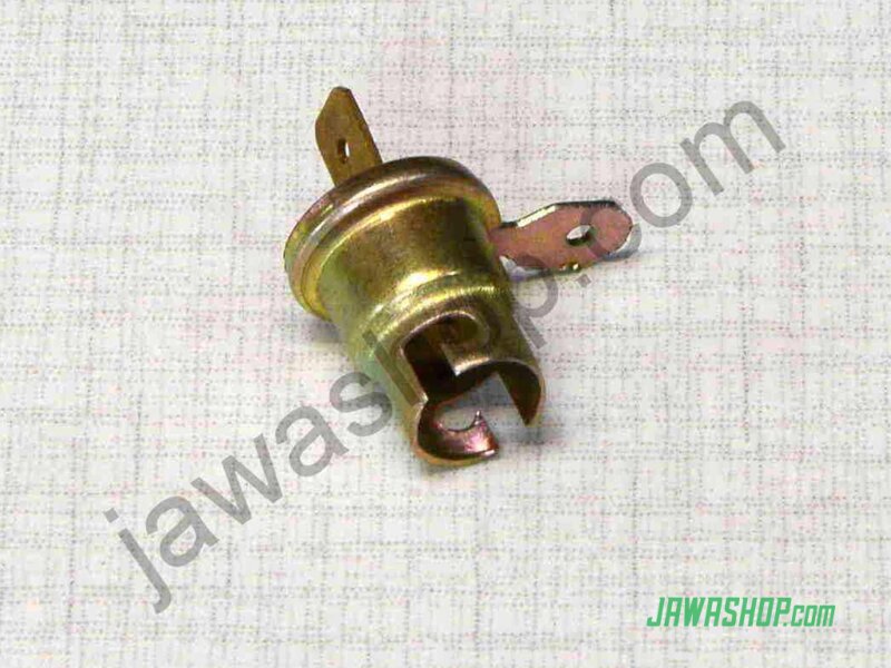 Bulb socket BA9S dual connector (Jawa CZ 125 175 250 350)