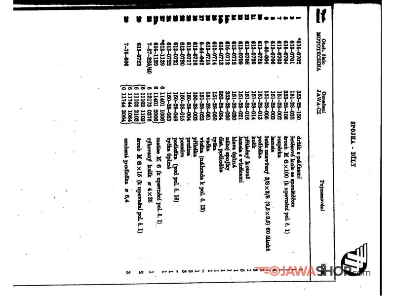 Die hinterer Stoßdämpfer, 2 Stück, Jawa 05-23, , Ersatzteile  für Motorräder JAWA und CZ 1929-2023, VELOREX, PAV, Neue und gebrauchte  Motorräder JAWA