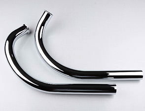 Exhaust pipe set (Jawa 350 Californian) / 