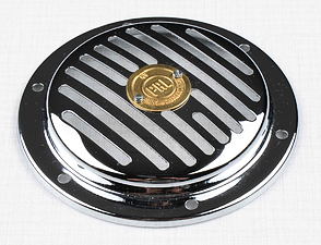 Electric horn cover d107mm - golden PAL (Jawa CZ 125 175 250 350 Kyvacka) / 