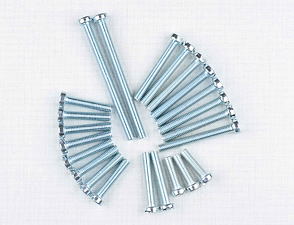 Engine bolt pack - 23 pcs (CZ 125 175 250 Kyvacka) / 