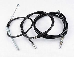 Bowden cable set (Jawa Mosquito) / 