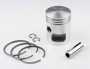 Piston set 58.00 - 60.00mm, pin 16mm - LEFT (Jawa 350 - 6V) / 