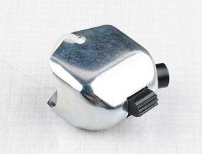 Lights switch, horn button - zinc (Jawa CZ 125 175 250 350 Kyvacka) / 