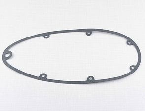 Gasket of left crankcase cover (clutch) - 0.5mm (Jawa 50 Pionyr) / 