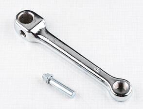 Pedal arm with wedge pin - Right (Babetta 207, 210) / 
