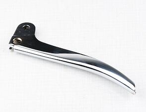 Clutch lever L - chrome (Jawa 250 350 Perak, CZ 125 150 C) / 