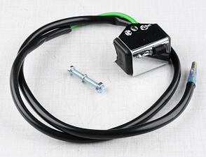 Horn button switch - original pattern (Jawa 50 Babetta 207 210) / 
