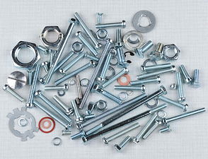 Engine bolt & nut pack (Jawa-CZ 125, 175) / 