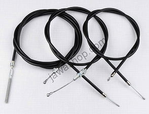 Bowden cable set (Jawa 50 Babetta 210) / 