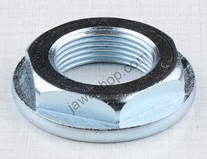 Nut of rear chain wheel - zinc (Jawa 250 350 Perak) / 