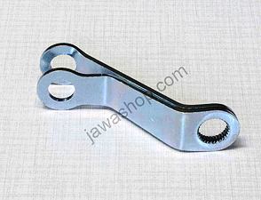 Brake arm lever - rear, zinc (CZ 125 150 C) / 