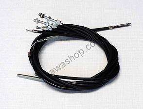 Bowden cable set with adjustment (Jawa 50 Pionyr 21 23) / 