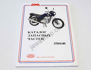 Spare parts catalog - A4, RU (Jawa 640) / 