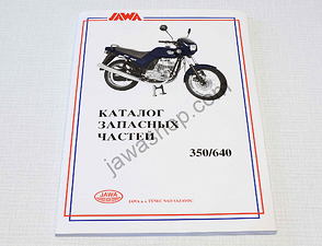 Spare parts catalog - A4, RU (Jawa 350 640) / 