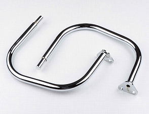 Rear handle L+R set - chrome (Jawa 350 638 639) / 