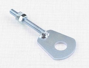 Chain adjuster - left (Jawa 90, Pionyr 555) / 