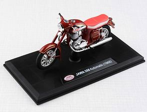 1:18 scale model Jawa 350 Automatic (1966) - RED / 