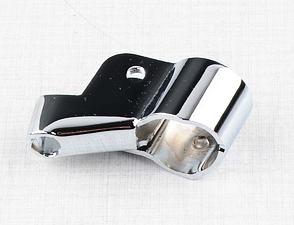 Lever bracket - right, chrome (Jawa 50 Pionyr Babetta) / 