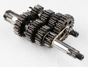 Gearbox, transmission - complete (Jawa 250 350 Kyvacka Panelka) / 