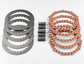 Clutch plate set (Jawa 350 638 639 640) / 