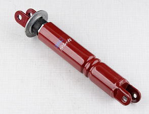 Rear shock - plain, red (Jawa CZ 125 175 250 350 Kyvacka) /  Rear shock - plain, red (Jawa CZ 125 175 250 350 Kyvacka) /