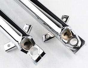 Front fork Plunger set - 2 bolts (Jawa CZ 125 175 250 350) / 