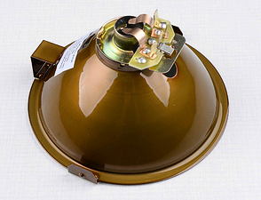 Parabolic reflector with bulb socket (Jawa 250 350 Perak) / 