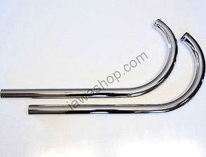 Exhaust pipe set (Jawa Perak 350) / 