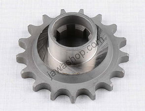 Drive sprocket - 17t with extension (Jawa 250 350 Kyvacka) / 